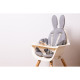 Подушка універсальна до стільця для годування Childhome rabit/grey, арт. CCRASCJG