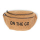 Сумка через плече Childhome Banana bag teddy beige, арт. CWBANAT