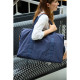 Сумка Childhome Mommy Bag Signature Navy – стиль і практичність для сучасних мам (арт. CWMBBSUNA)