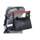 Сумка для мами Childhome Mommy club Signature vegan leather black, арт. CWMCSLBL