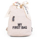 Рюкзак дитячий Childhome My first bag teddy white, арт. CWKIDBTW, купить в KIOSK для МАМ, Киев
