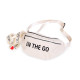 Сумка через плече Childhome Banana bag teddy white, арт. CWBANATW