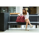 Сумка Childhome Mommy Bag Signature Burgundy – стиль і практичність для сучасних мам (арт. CWMBBSUBU)