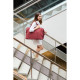 Сумка Childhome Mommy Bag Signature Burgundy – стиль і практичність для сучасних мам (арт. CWMBBSUBU)