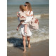 Сумка для мами Childhome Mommy bag stripes nude/terracotta, арт. CWMBBSTNR