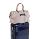 Сумка для мами Childhome Mommy bag stripes nude/terracotta, арт. CWMBBSTNR