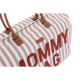 Сумка для мами Childhome Mommy bag stripes nude/terracotta, арт. CWMBBSTNR