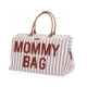 Сумка для мами Childhome Mommy bag stripes nude/terracotta, арт. CWMBBSTNR