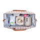 Сумка для мами Childhome Mommy bag stripes nude/terracotta, арт. CWMBBSTNR