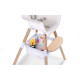 Корзина для речей до стільця для годування Childhome Evolu white, арт. CHEVOBAS