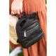 Рюкзак дитячий Childhome My first bag puffered black, арт. CWKIDBPBL