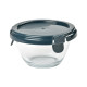 Контейнер Beaba Pyrex для зберігання склянний 200 мл синій , арт. 780500