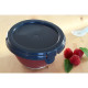 Контейнер Beaba Pyrex для зберігання склянний 200 мл синій , арт. 780500