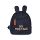 Детский рюкзак Childhome My first bag black/gold, арт. CWKIDBBL, купить в KIOSK для МАМ, Киев