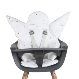 Подушка універсальна до стільця для годування Childhome angel/gold dots, арт. CCASCGD
