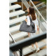 Сумка Childhome Mommy Bag Signature Anthracite – стиль і комфорт для сучасних мам (арт. CWMBBSUDG)