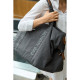Сумка Childhome Mommy Bag Signature Anthracite – стиль і комфорт для сучасних мам (арт. CWMBBSUDG)