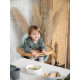 Столик до стільця для годування Childhome Evolu natural/wood, арт. CHEVOTB