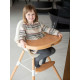 Столик до стільця для годування Childhome Evolu natural/wood, арт. CHEVOTB
