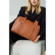 Сумка Childhome Mommy club Signature vegan leather brown, арт. CWMCSLBR, сумка для мами