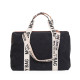 Сумка Childhome Mommy bag Signature canvas black, арт. CWMBBSCBL