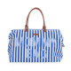 Сумка Childhome Mommy bag stripes electric blue, арт. CWMBBSTBL, купить в KIOSK для МАМ, Киев