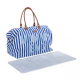 Сумка для мами Childhome Mommy bag stripes electric blue, арт. CWMBBSTBL