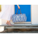 Сумка для мами Childhome Mommy bag stripes electric blue, арт. CWMBBSTBL