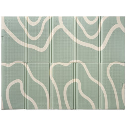 Килимок для розвитку моторики Beaba Arch 200 x 150 см зелений, арт. 915073