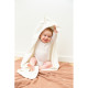 Полотенце з капюшоном Childhome 80x80 terry teddy, арт. CCBCJMTB, для немовлят