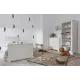 Комод Bellamy Ines White с накладным пеленатором, пеленальный комод, в детскую комнату 