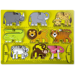 Дерев'яна головоломка-укладка "Сафарі" Melissa&Doug (MD9024)