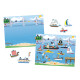 Набір багаторазових наліпок "Транспорт" Melissa&Doug (MD4199)