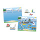 Набір багаторазових наліпок "Транспорт" Melissa&Doug (MD4199)