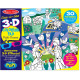 3D розмальовка за точками для дівчаток Melissa&Doug (MD9963) | Дитячі іграшки Melissa & Doug (США)