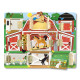 Дерев'яна дошка з віконцями "Ферма" Melissa&Doug (MD4592)