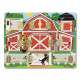Дерев'яна дошка з віконцями "Ферма" Melissa&Doug (MD4592) | Дитячі іграшки Melissa & Doug (США)