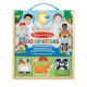 Дерев'яний набір з магнітними фігурками "Діяльність" Melissa&Doug (MD9309)