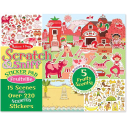 Набір ароматичних наліпок "Фруктоград" Melissa&Doug (MD12193)