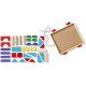 Набір дерев'яних блоків на візку Melissa&Doug (MD14209)