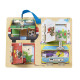 Дерев'яна дошка з засувками і блокуванням Melissa&Doug (MD19540)