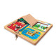 Дерев'яна дошка з засувками і блокуванням Melissa&Doug (MD19540)