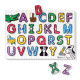 Дерев'яна рамка-вкладиш "Англійська абетка" Melissa&Doug (MD23272)