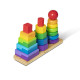 Дерев'яна геометрична пірамідка Melissa&Doug (MD10567)