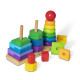 Дерев'яна геометрична пірамідка Melissa&Doug (MD10567)