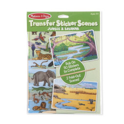 Перекладні наліпки "Джунглі і Саванна" Melissa&Doug (MD9532)
