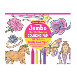 Альбом розмальовок для дівчаток Melissa&Doug (MD4225)
