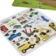 Об'ємні багаторазові наліпки "Транспортні засоби" Melissa&Doug (MD30522)