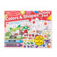 Альбом розмальовок / наліпок "Кольори і фігури" Melissa&Doug (MD8564)