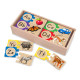 Дерев'яні пазли в коробці "Алфавіт" Melissa&Doug (MD12541)